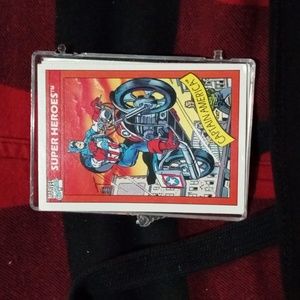 1990 Captain America and his motorcycle